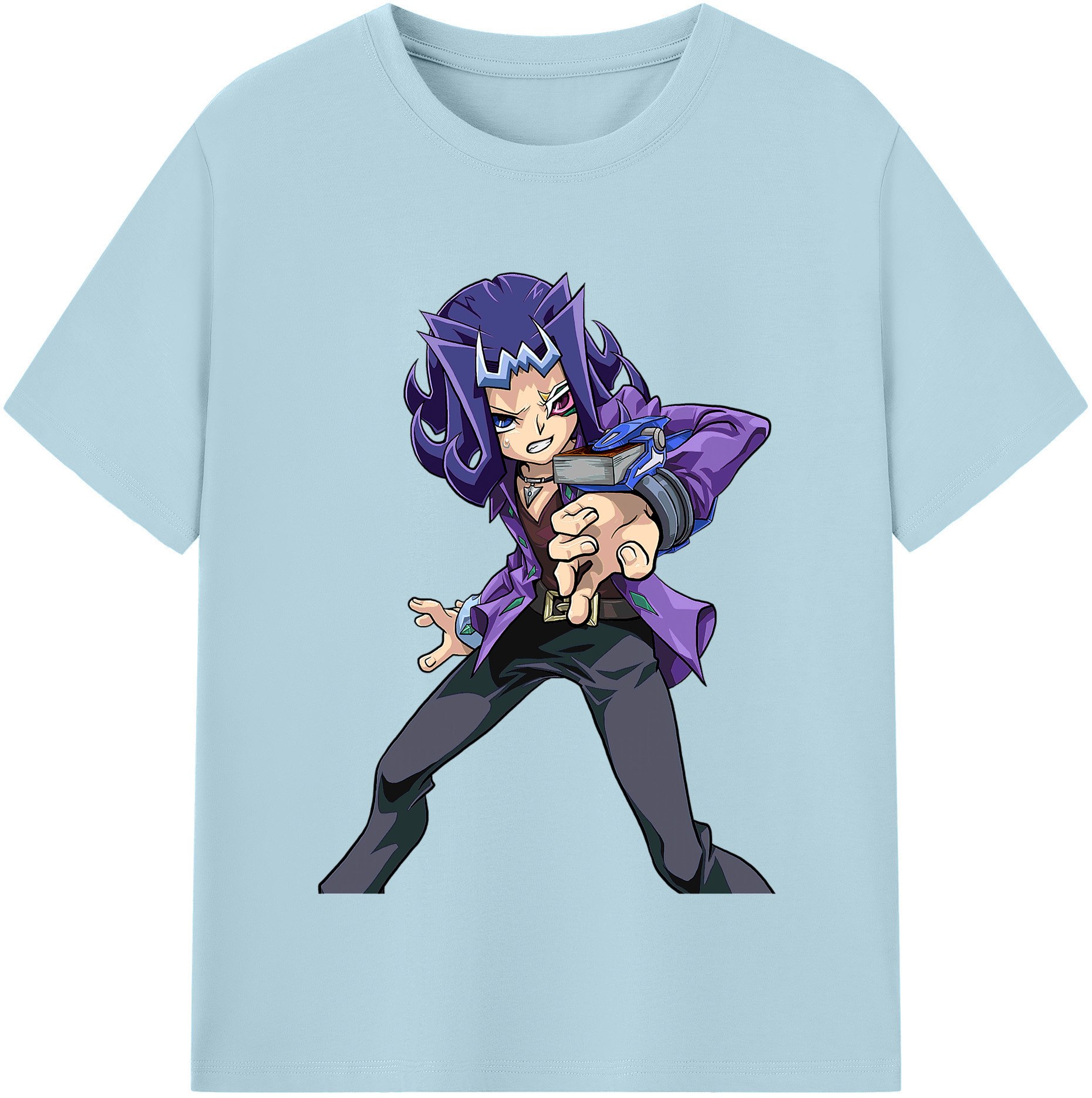 （画像用） 遊☆戯☆王 Yu-Gi-Oh! 綿100％半袖Tシャツ（フロントプリント）